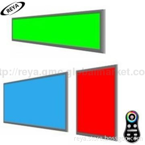Color changing Remote control RGB dimmable led panel light